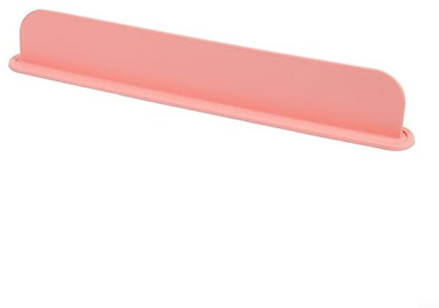 Flap per lavandino dell'acqua, 52 x 8,5 x 5 cm, con ventosa a prova di olio, paraspruzzi, protezione contro gli schizzi d'acqua (rosa)