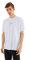 COMEOR T Shirt Herren Kurzarm mit Loser Passform - Basic Männer T-Shirt Rundhals-Ausschnitt aus 100% Baumwolle Weiss
