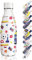 HoneyHolly Botella agua Acero Inoxidable, Botella agua Niños - 350ml, Botella Termica sin BPA, Reutilizable, Doble pared Aislante, Cantimplora Infantil - Conserva 12 Horas Caliente, 24 frio