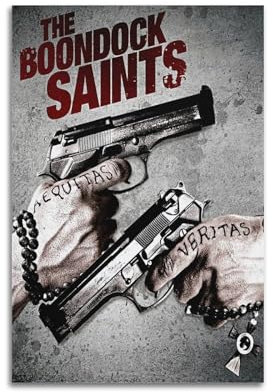 nzzmy Poster The Boondock Saints, Vintage-Kunst, Raumdekoration, ästhetische Schlafzimmerdekoration, Leinwandposter für Schlafzimmer, 30 x 45 cm, ungerahmter Stil