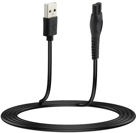 5V Shaver USB Charging Cable for Philips One Blade Charger Cable for Oneblade 360 QP2724, QP2734, QP2834, QP4631, QP1324, MG5910, MG5920, MG7910, PQ 888, PQ 889, 2400, 3600, OneBlade Power Cord