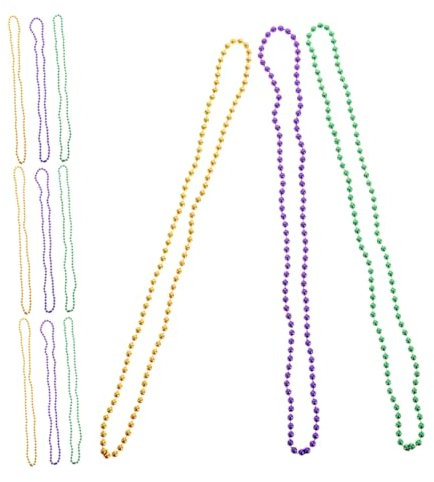 JOINPAYA Karneval Tag Thema Karneval Perlen Halskette Halskette Kette Festival Decor Party Versorgung