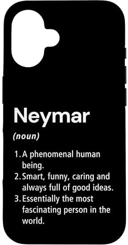 Hülle für iPhone 16 Neymar Definition des Namens Lustiges Wörterbuch
