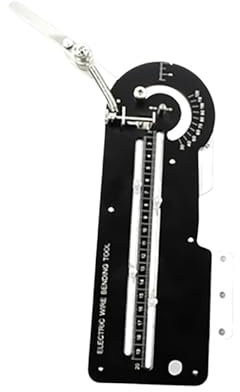 Biegemaschine 10-50㎡ Draht- und Kabelbiegemaschine, elektrisches Drahtbiegewerkzeug, Eisendraht-Kupferdraht-DIY-Bieger für Scherbiegen und Walzen(1-12mmA)