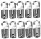 Lurrose Lot De 10 Crochets Pour Rideaux En Fibre De Verre Pour Stores Lattes Fil Inclinable Tringle