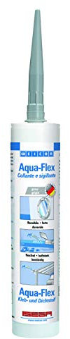 Weicon Aqua-Flex 310 ml de colle élastique imperméable Gris