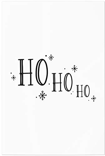 JUNIWORDS Poster, Ho Ho Ho, 20 x 30 cm