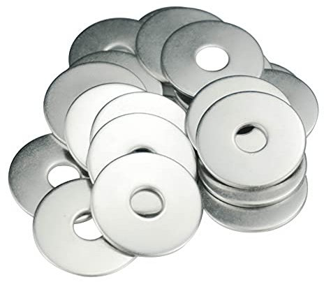 Unterlegscheiben M8 Große, MeHurr 20 Stück Beilagscheiben Edelstahl A2 V2A 304, Karosseriescheiben Unterlegscheibe M8 x 30mm, Metallscheiben für Schrauben & Muttern & Gewindestange
