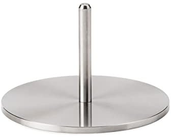 höfats - Edelstahlfuß für Schürhaken mit Flammenbläser - Zubehör Standfuß für höfats Schürhaken mit Flammenbläser - sicherer Stand dank Aufnahme über das Flammenbläserrohr - Edelstahl