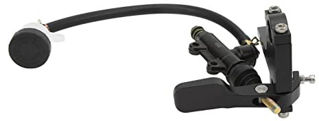 POMPA FRENO A POLLICE CON LEVA CORTA PER MOTO YÁMAHA HÓNDA SUZUKÍ KAWASAKI APRILIA BMẂ