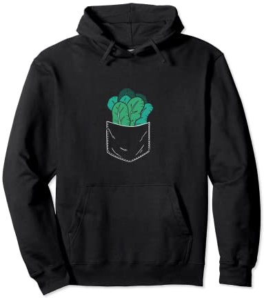 Spinat-Tasche Pullover Hoodie