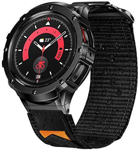 MioHHR Sport Case mit Armband für iWatch kompatibel mit Apple Watch 44 mm Serie 6 SE 5 4, Schwere Stoßschutzhülle mit TPU, Robuste Edelstahl-Metallbänder, Outdoor-Sport Band Herren（Silber