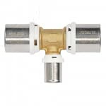 Raccord té multicouche à sertir - Ø20x20x16-30344-20-20-16 - Fixoconnect - Ayor
