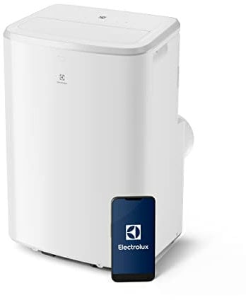 Electrolux Comfort 600 EXP26U339HW Condizionatore portatile Caldo/Freddo, bianco, leggero e compatto, connesso, gas ecosostenibile R290, raffreddamento e riscaldamento