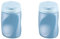 STABILO-Ergonomischer Dosen-Spitzer für Rechtshänder-EASYsharpener-3 in 1-2er Pack-blau