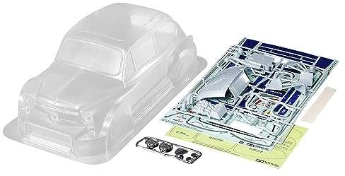 TAMIYA 51709 Karosserie-Satz FIAT Abarth 1000TCR Berl. COR. - Zubehör für ferngesteuertes Auto, Ersatzkarosserie, RC, Modellbau, Mehrfarbig
