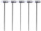 Kleiner Doppelkopfhammer, 5 Stück Edelstahlkopf und Nylonkopf, Doppelseitiger Schmuckhammer, Minihammer Zum Basteln, Uhrentuning, Handwerk, Holzbearbeitung, Spielzeug, Heimwerken, Leder, 6,5 Zoll