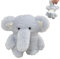 FAOONNMY Flauschige Plüsch Hülle Kompatibel mit Airpods Pro2, 3D Niedlich Cartoon-Elefant Plüschtasche Kopfhörer Schutzhülle, Weiche Silikon Innenhülle mit Kunstfell Stoßfeste Case für Airpods Pro2