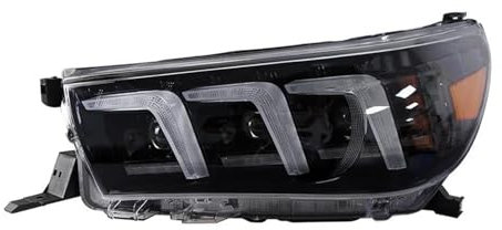 Scheinwerfer Satz passend Scheinwerfer Ersatz Für Toyota Für Hilux 2015 2016 2017 2018 2019 2020 Für Revo Für Rocco Scheinwerfer DRL Lauflicht Abblendlicht/Hohe Montage Baugruppen