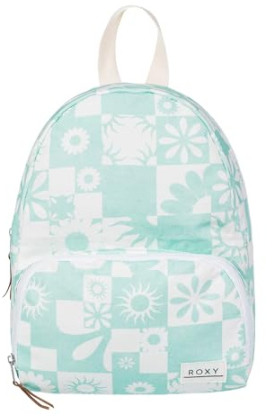 Roxy Damen Always Core Canvas Rucksack, Beach Glass Beach Bum Check, Einheitsgröße