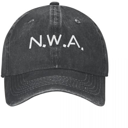 Unisex-Hut Mode Hip Hop Baseballkappe NWA Denim Baseball Kein Rapper Team Männlich Lässig Trucker Hut Frühling Lustig Tennis Hochwertige Baseballkappen im Freien Geburtstagsgeschenk
