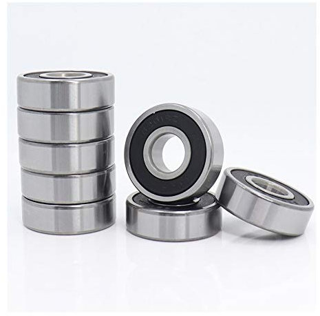 8 Stück 6201-2RS Lager ABEC-3 Rillenkugellager 62012RS Chromstahl-Kugellager Größe 12 x 32 x 10 mm