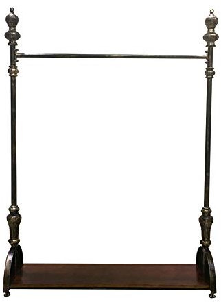 Présentoir De Magasin De Vêtements, Porte-Vêtements en Fer Forgé, Porte-Manteau sur Pied,A,165 X 150 Cm