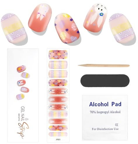 Nail Stickers, 11 Nagelfolien Ostern, UV Gel Nagelfolie, Nagelfolien UV härtend, Nagelaufkleber UV, Nagelaufkleber Ostern, UV nagelfolien Häschen, UV nagelfolie Ostern, Ostern Dekoration Nageldesign
