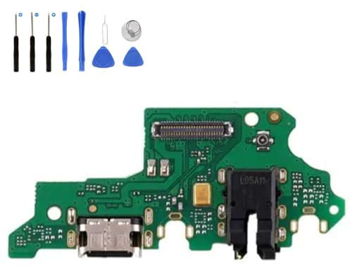 Eutoping Port de charge USB pour Huawei P Smart Z Y9 Prime 2019 Honor 9X Connecteur Station d'accueil Chargeur Board Flex Câble Assemblée Remplacement avec Outil