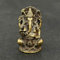 QWERWEFR Mini Vintage Messing Ganesha Statue Tasche Indien Thailand Elefantengott Figur Skulptur Home Office Schreibtisch Dekorative Ornament Geschenk