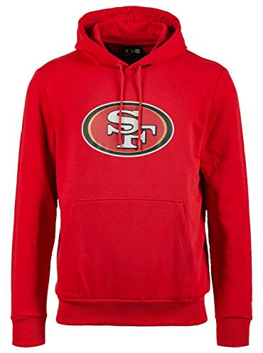 New Era - NFL San Francisco 49ers Team Logo Hoodie - Rot Farbe Rot, Größe 3XL
