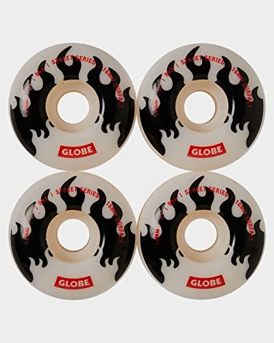Globe G1 Rollen, Weiß/Schwarz/Flames (Mehrfarbig), 54mm