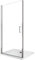 Puerta de ducha batiente de 8 mm para instalacion en un nicho reversible H.200 – 64-68 (69-73 cm)