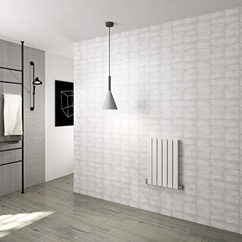 Horizontal Flat Panel Designer Radiator Central Heating White Rads Single 600x408mm