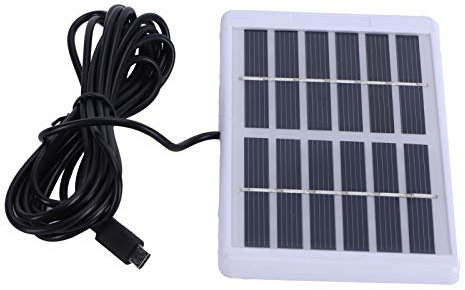 1,2 W USB-Solarladegerät 6 V Solarladegerät aus Polykristallinem Silizium für die Beleuchtung zu Hause, Solarwasserpumpen