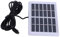 1,2 W USB-Solarladegerät 6 V Solarladegerät aus Polykristallinem Silizium für die Beleuchtung zu Hause, Solarwasserpumpen