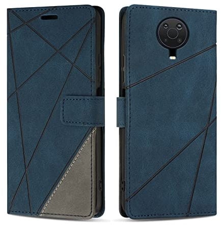 SONWO Case for Nokia G10 / Nokia G20 / Nokia G30, Premium PU Leather Flip Wallet Case Magnetic Closure Cover Case Card Slots kickstand Phone Case for Nokia G10 / Nokia G20 / Nokia G30, Blue
