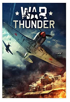 War Thunder Game 2 Leinwand-Poster, Wandkunst, Dekor, Druck, Bild, Gemälde für Wohnzimmer, Schlafzimmer, Dekoration, Rahmen: 30 x 45 cm