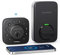 ULTRALOQ Smart Lock U-Bolt WiFi, serrure de porte intelligente WiFi intégré avec capteur de porte, serrure de porte d'entrée sans clé, serrure de porte à pêne dormant WiFi, fonctionne avec Alexa,