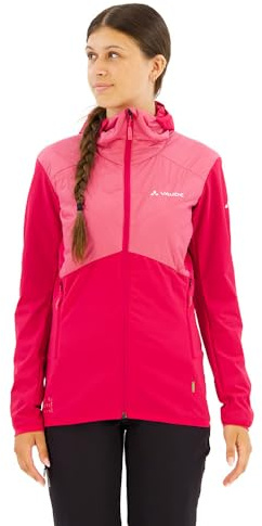 VAUDE Women's Brenva Jacket, leichte Damen Hybrid-Isolationsjacke für den Bergsport, rich pink, 36