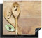 KitchenYeah© Protezione Piano Induzione 59x51 cm Cucina Copri Fornelli Proteggi di Cottura Antiscivolo Tappetino Natura morta - Cucchiai - Marrone