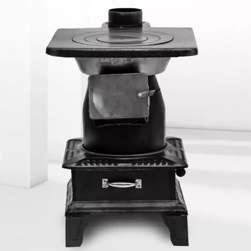 XIAOZHUANGXIONG Kleiner Holzofen for Innenräume, EIN Ofen for Mehrere Zwecke, Vollständiger Schweißprozess, Guter Nutzungseffekt, Einfache Reinigung (Size : B)