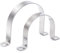 Abrazaderas Metalicas para Tubos Ø102 mm, MgcTolBox Clip para Tubo, U-Abrazadera de Acero Inoxidable para la Fijación de Tubos, Manguera o Cables - PACK 4 unidades