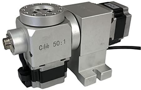 Schrittmotor-Kit, CNC 4. 5. A b Harmonikantriebsreduzierer der Rotationsachse, die Kopf -Stepper -Motor teilt Nema 23 Geschwindigkeitsreduzierungsverhältnis 50: 1 Fräsenmaschine Hohes Drehmoment, geri