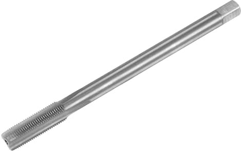 QUARKZMAN Metrische Gewindebohrer M8 x 0,75 H2 100mm extra langer gerader Flöten-Gewindeschneidwerkzeug zum Gewindeschneiden und Reparieren