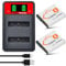 Pickle Power 2Pcs NP-BG1 NP-FG1 Battery and Charger for Sony DSC-H7 H9 H10 H20 H70 H50 H55 H90 HX5V HX9V HX10V DSC-W30 W35 W50 W55 W70 W80 W120 W150 W220 WX1 WX10 HX9V