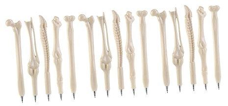 FIXOSHEE 7sätze Kreative Halloween Kugelschreiber Knochenform Bunte Stifte Für Schüler Partybedarf Und Bastelprojekte