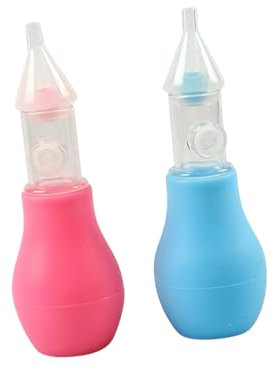 Toyvian 2stücke Nasensauger Für Junge Mädchen Reinigungsgerät Extrusion Werkzeug Für Junge Mädchen Rosa Und Blau Handbedienung Einfach Zu Reinigen Und Sicher