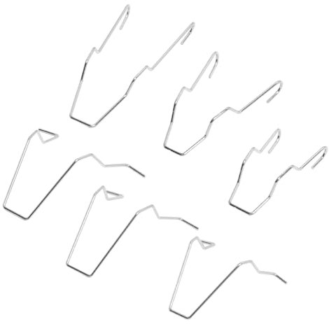 6 Piezas Clips de Retención de Bombilla para Faros Delanteros, Clips De Resorte De Retención De Bombilla, Compatible con H1/H3/H4/H7, Kit de Sustitución Directa, Referencia OE 5ZHSFULLKIT