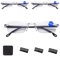 Zoom Brille,Intelligente Zoom Lesebrille,,Auto Zoom Reading Glasses,Anti-Blaulicht-Lesebrille, Klare Fokus-Brille mit automatischer Anpassung für Damen und Herren,3 Paare mit 3 Brillenetuis Enthalten